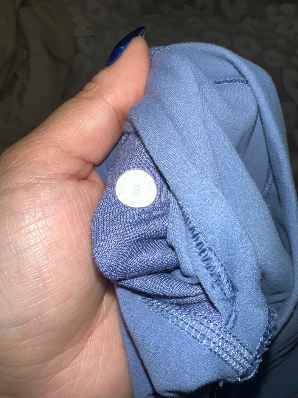 lululemon athletica Dusty Blue High-Rise Kids Leggings - Picture 2 of 3